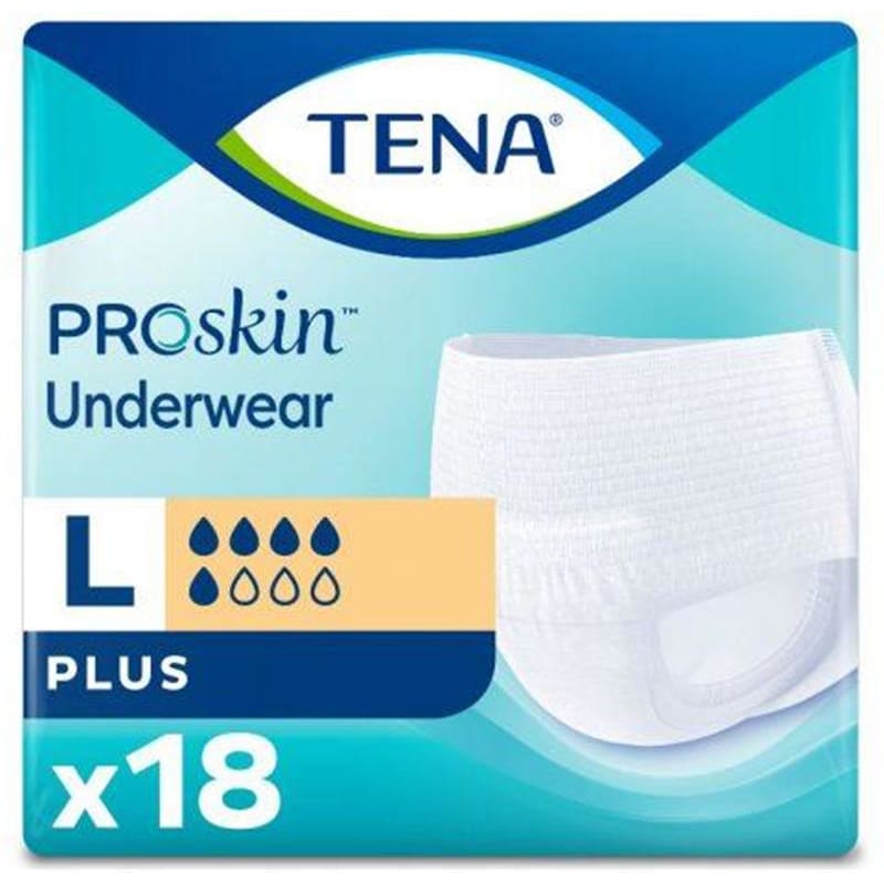 TENA Tena Proskin Plus Underwear Large Case of 4 - Item Detail - TENA