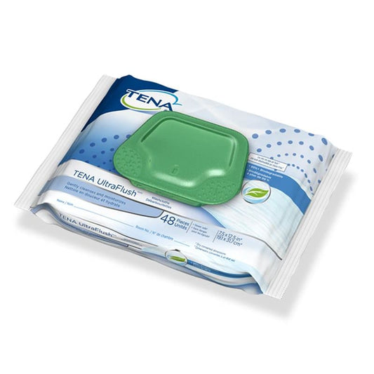 TENA Tena Ultraflush Washcloth Pk48 Case of 12 - Item Detail - TENA