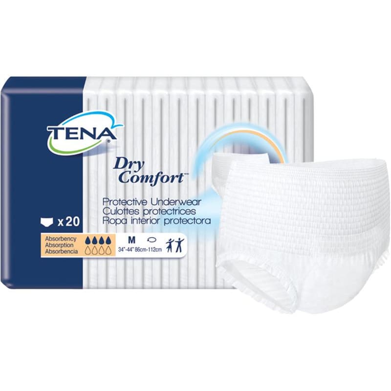TENA Underwear Tena Dry Comfort Medium Case of 80 - Item Detail - TENA