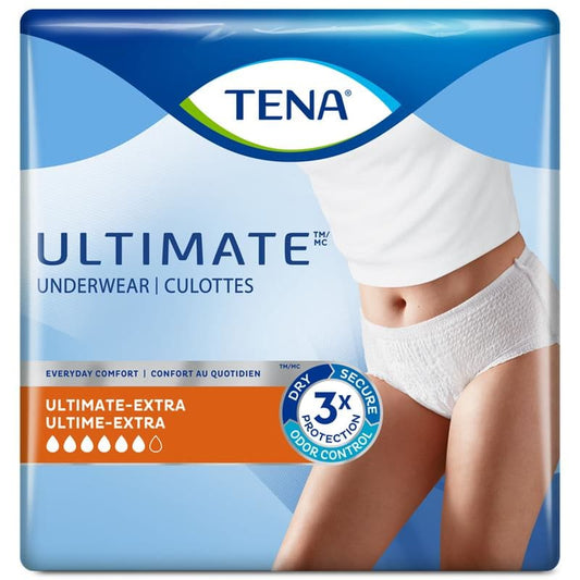 TENA Tena Underwear Extra Small Bg16 Case of 72 - Incontinence >> Protective Underwear - TENA