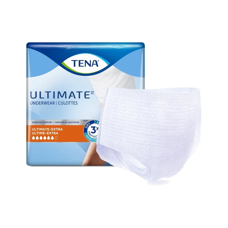 TENA Tena Underwear Extra Small Bg16 Case of 72 - Incontinence >> Protective Underwear - TENA