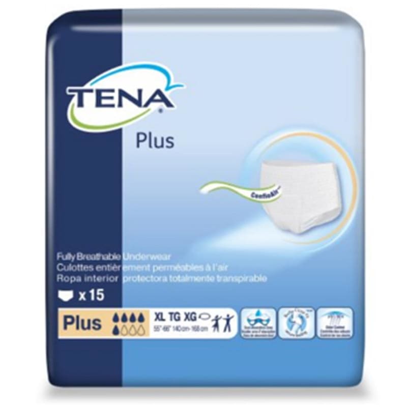 TENA Tena Underwear Plus X-Large Bg15 Case of 72 - Incontinence >> Protective Underwear - TENA
