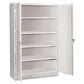 Tennsco Assembled Jumbo Steel Storage Cabinet 48w X 24d X 78h Light Gray - Furniture - Tennsco