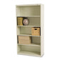 Tennsco Metal Bookcase Five-shelf 34.5w X 13.5d X 66h Putty - Furniture - Tennsco