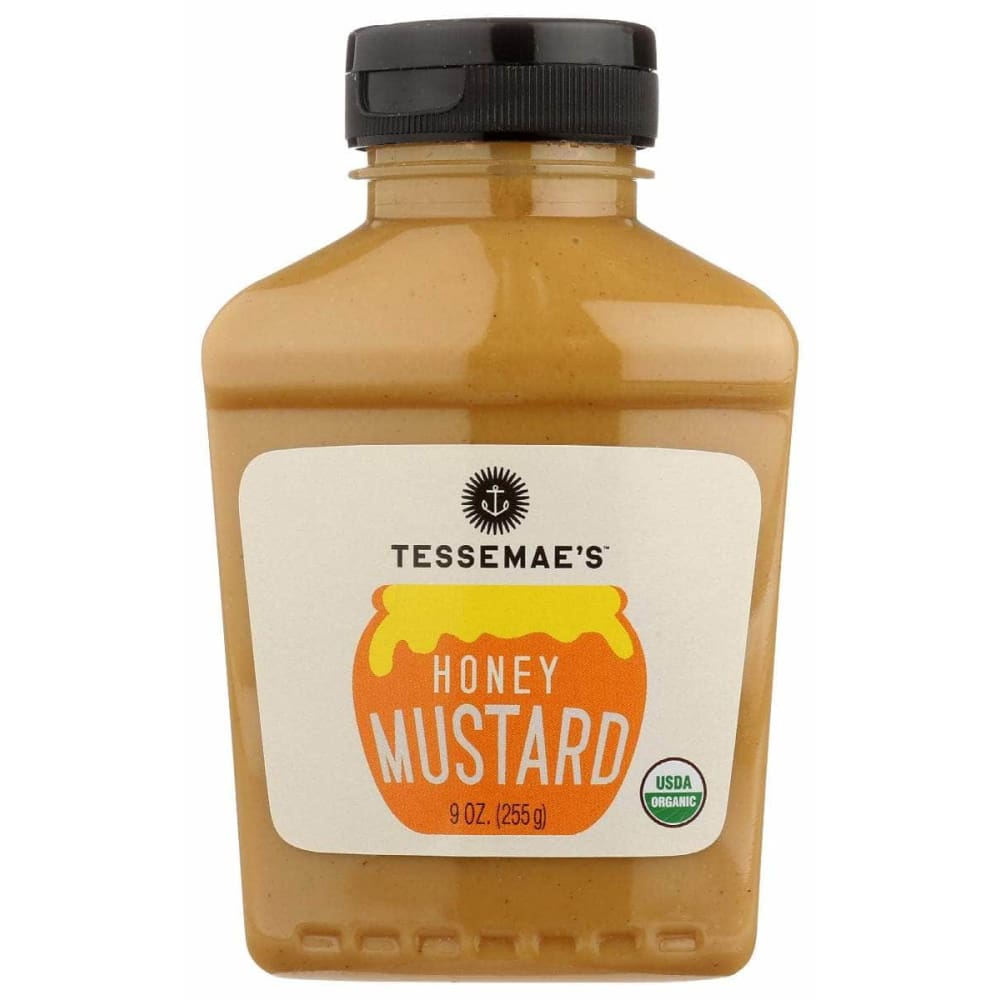 TESSEMAES Grocery > Pantry > Condiments TESSEMAES: Mustard Organic Honey Sqz, 9 oz