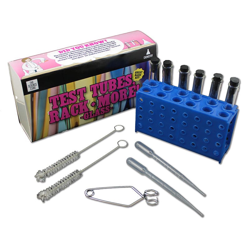 Test Tubes Rack & More - Glass (Pack of 2) - Lab Equipment - Supertek Scientific