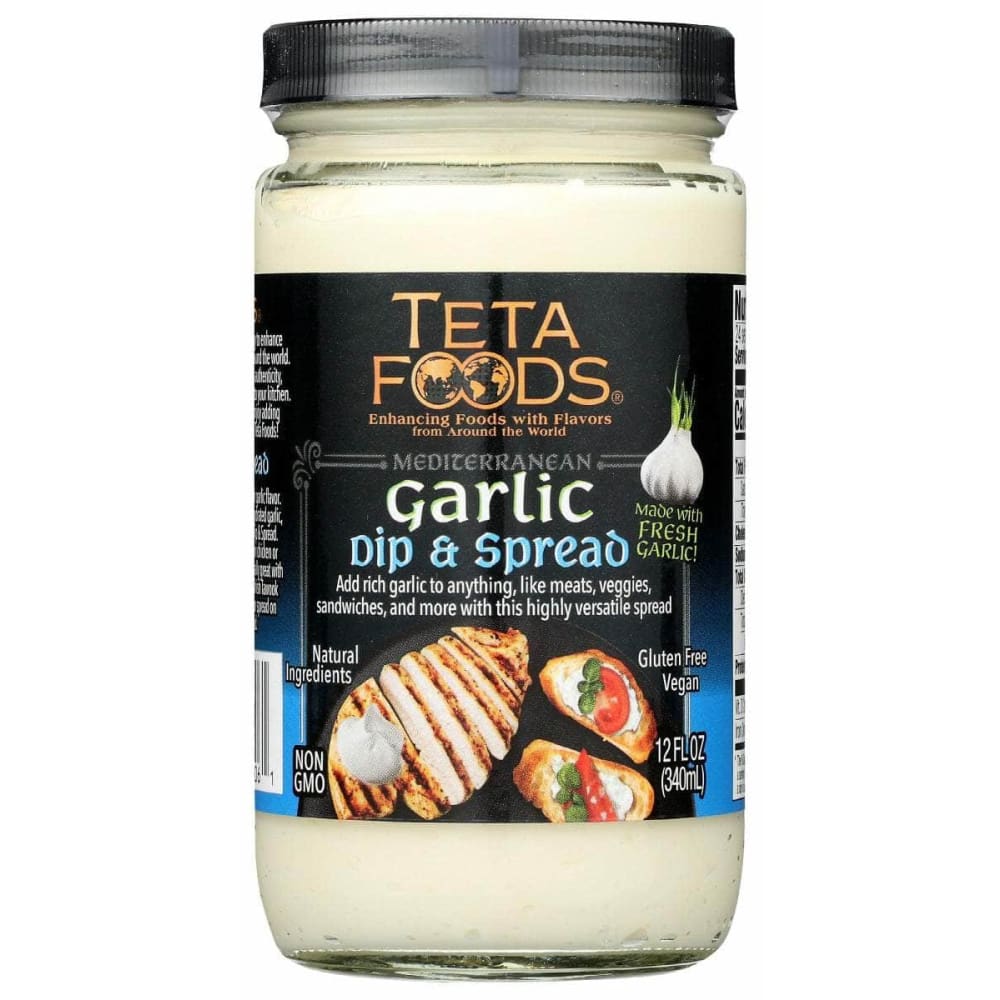 TETA FOODS Grocery > Pantry > Dips TETA FOODS Garlic & Dip Spread, 12 oz