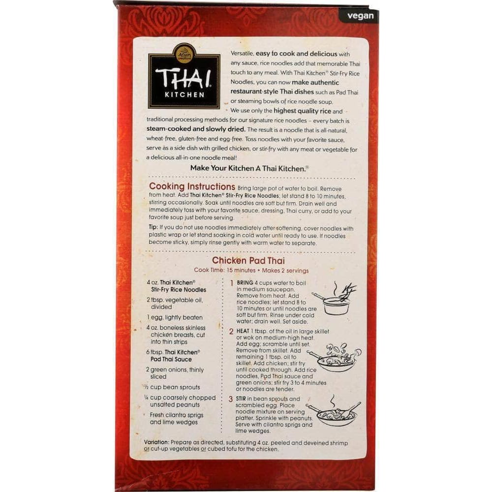 Thai Kitchen Thai Kitchen Stir-Fry Rice Noodles, 14 oz