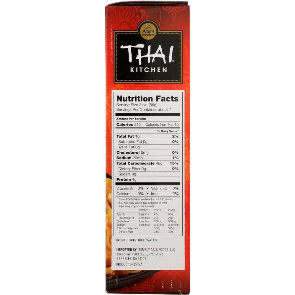 Thai Kitchen Thai Kitchen Stir-Fry Rice Noodles, 14 oz