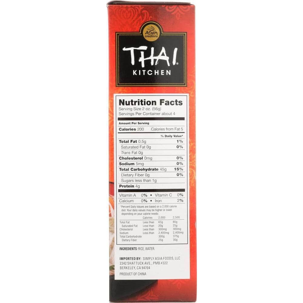 Thai Kitchen Thai Kitchen Thin Rice Noodles Vermicelli-Style, 8.8 oz