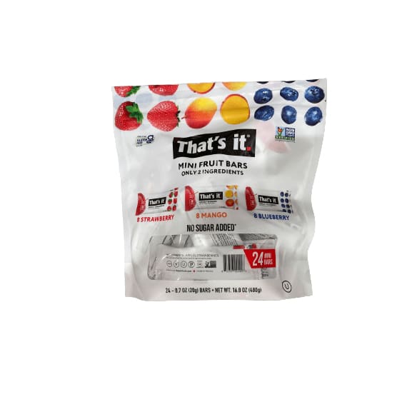 That's it That's it Mini Fruit Bars, 24-count