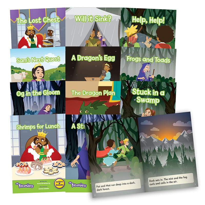 The Beanies Phase 4 Readers - Leveled Readers - Junior Learning