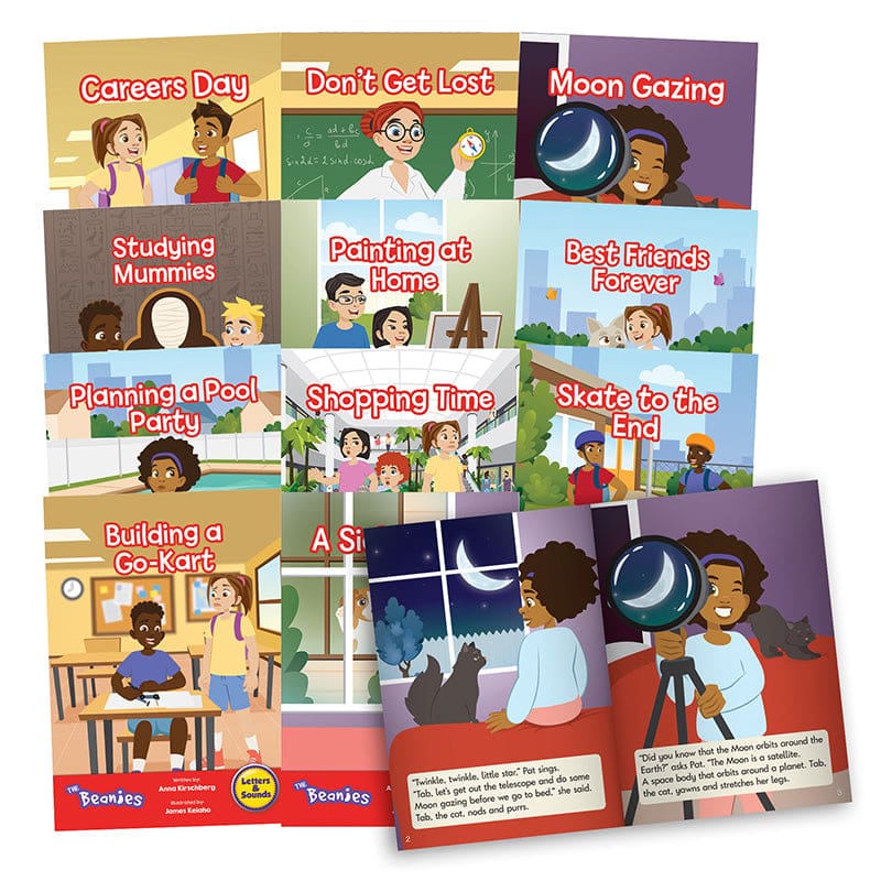 The Beanies Phase 6 Readers - Leveled Readers - Junior Learning