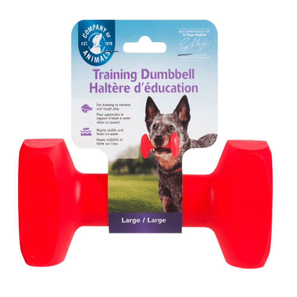 The Company Of Animals Dog Clix Dumbell Large - Pet Supplies - The Company Of animals