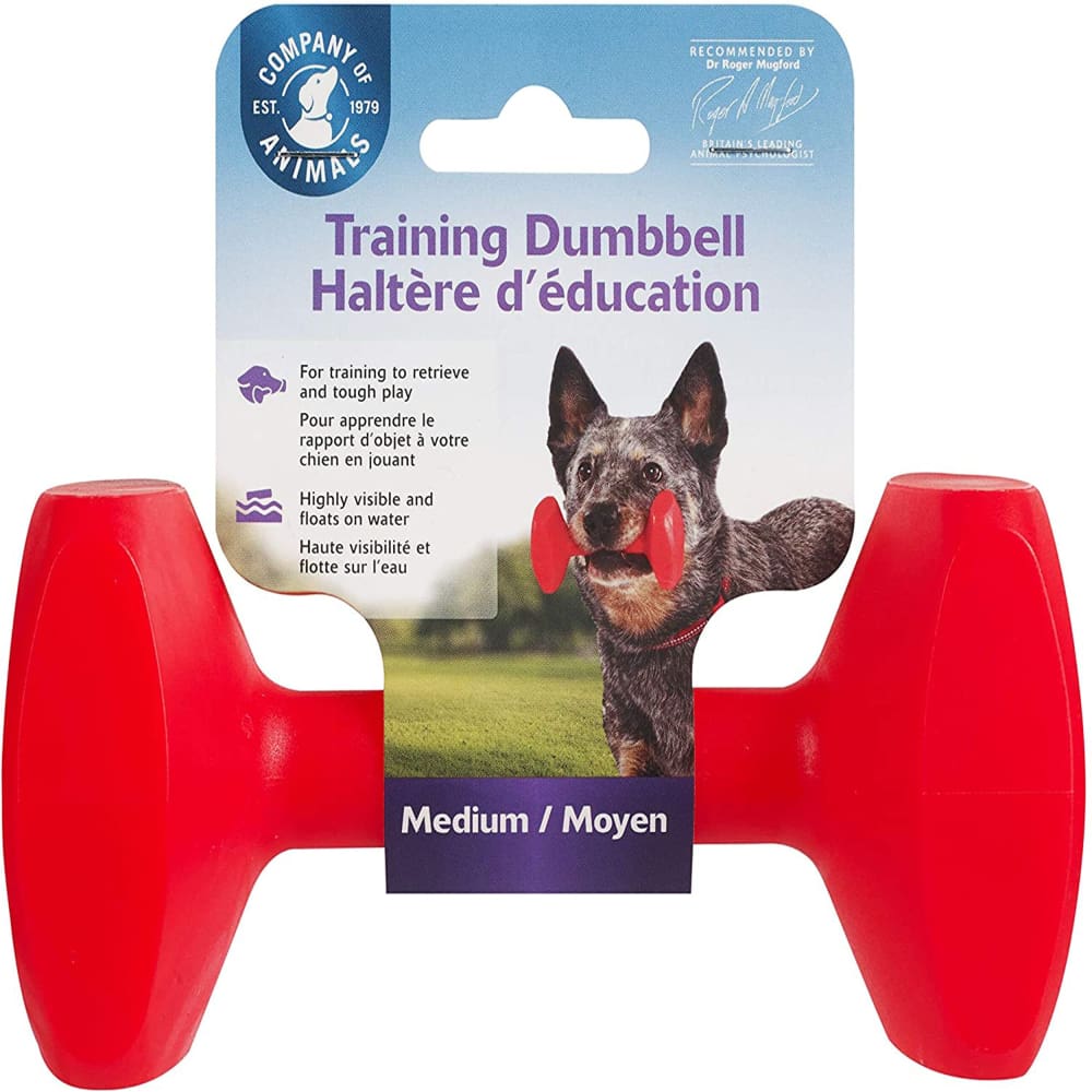 The Company Of Animals Dog Clix Dumbell Medium - Pet Supplies - The Company Of animals