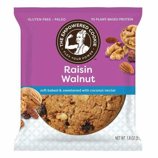 THE EMPOWERED COOKIE The Empowered Cookie Ckie Raisin Walnut, 1.8 Oz