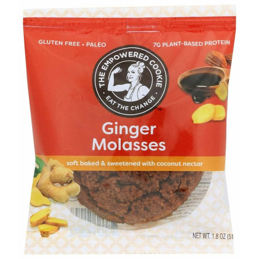 THE EMPOWERED COOKIE The Empowered Cookie Cookie Ginger Molasses, 1.8 Oz