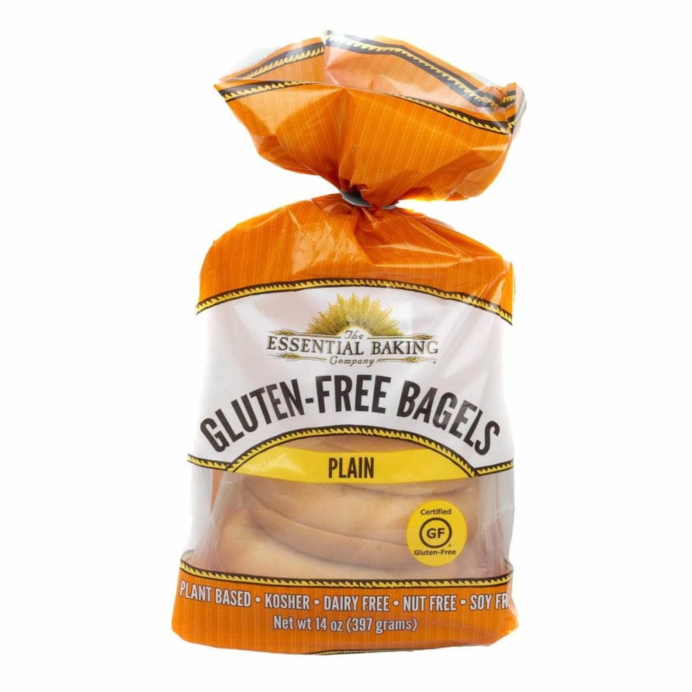 THE ESSENTIAL BAKING COMPANY THE ESSENTIAL BAKING COMPANY Gluten Free Bagels Plain, 14 oz