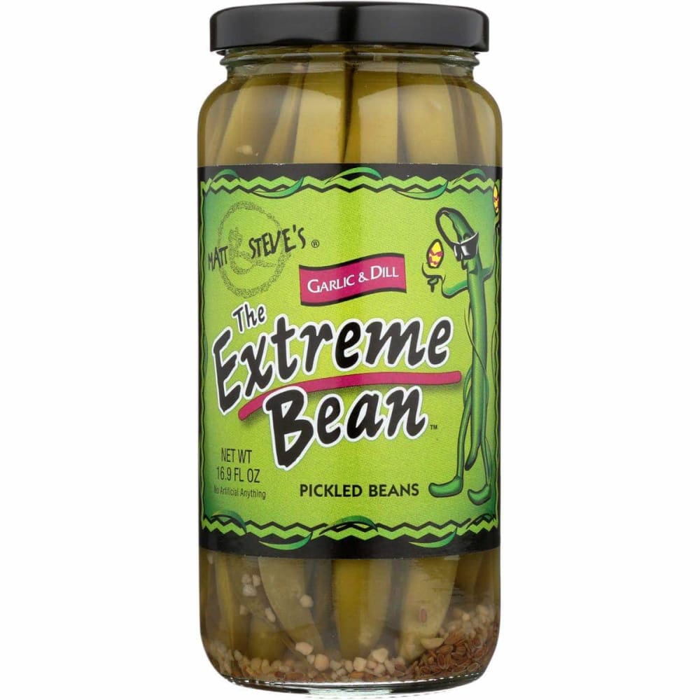 THE EXTREME BEAN THE EXTREME BEAN Garlic And Dill Pickled Beans, 16.9 oz