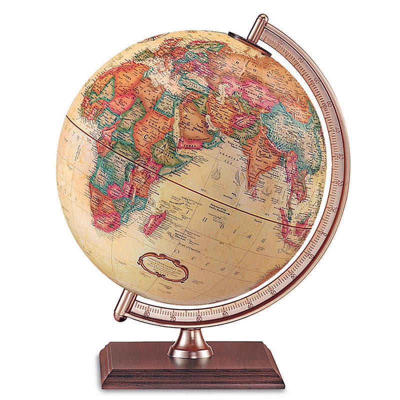 The Forrester Globe Antique Finish - Globes - Replogle Globes
