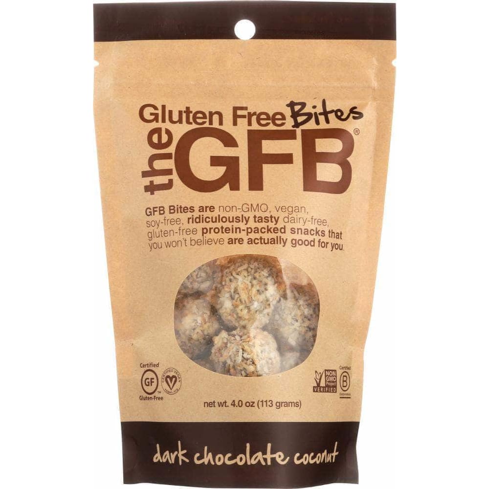 The Gfb The Gfb Dark Chocolate Coconut Protein Bites, 4 oz