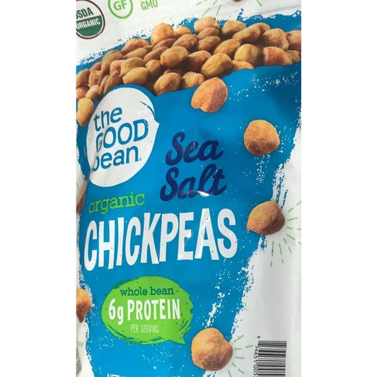 The Good Bean Sea Salt Flavor Crispy Crunchy Chickpeas, 18 Oz - ShelHealth.Com