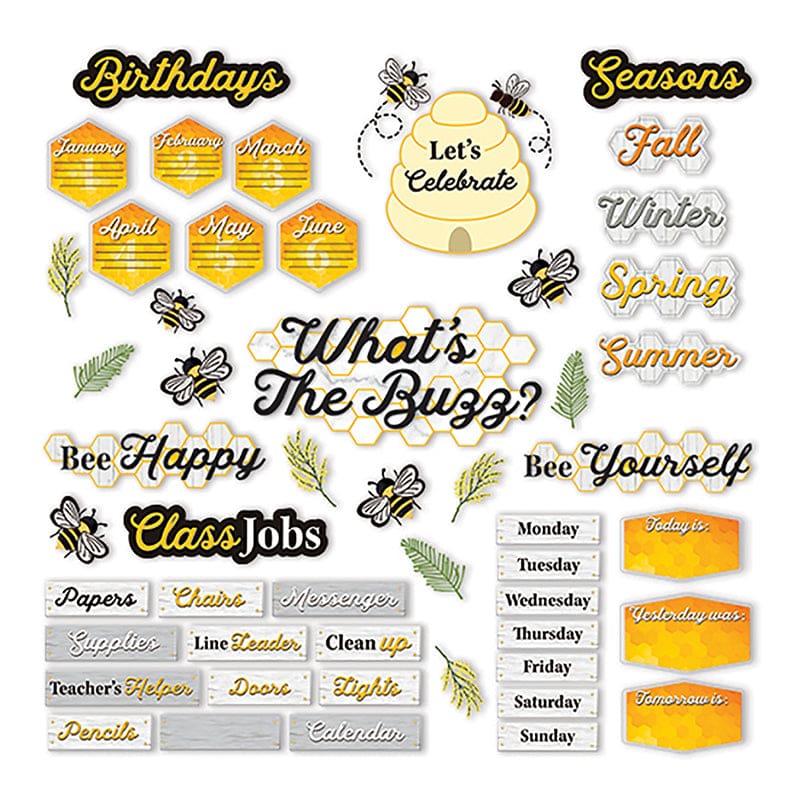 The Hive Classroom Organization Bbs (Pack of 2) - Classroom Theme - Eureka