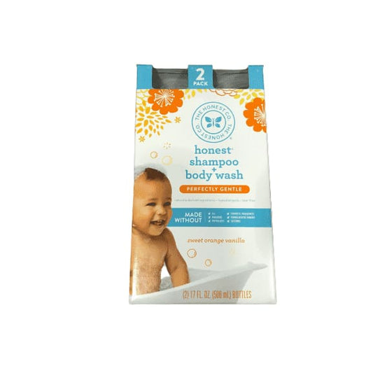 The Honest Company Shampoo & Body Wash, Value Pack (2X 17 fl. oz Bottles) - ShelHealth.Com