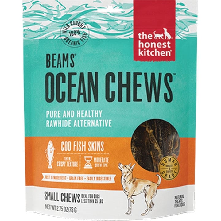 The Honest Kitchen Dog Beams Ocean Chews Cod Small 2.75Oz - Pet Supplies - The Honest Kitchen