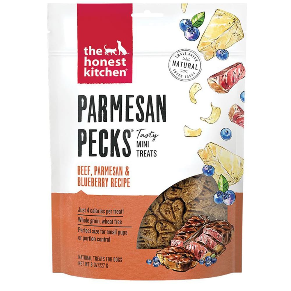 The Honest Kitchen Dog Parmesan Pecks Beef and Blueberry 8oz. - Pet Supplies - The Honest Kitchen
