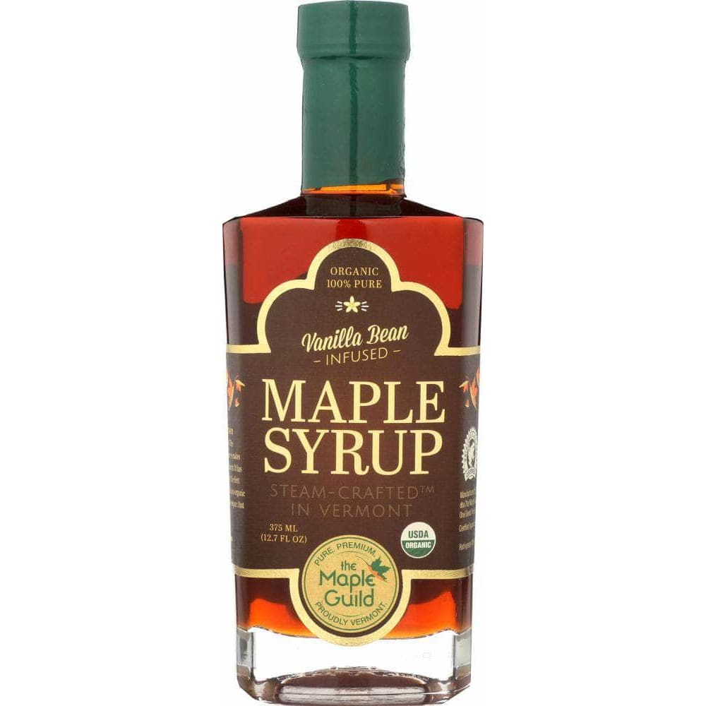 The Maple Guild The Maple Guild Organic Vanilla Bean Infused Vermont Syrup, 12.7 oz