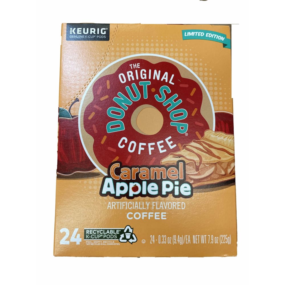 Original Donut Shop The Original Donut Shop Caramel Apple Pie Coffee, Keurig K-Cup Pod, Light Roast, 24 Count