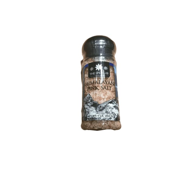 The Spice Lab Pink Himalayan Salt Grinder (1 lb.) Premium Ceramic Grinder - ShelHealth.Com