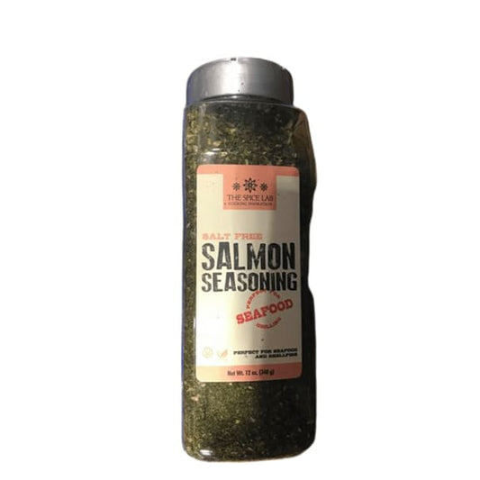 The Spice Lab Salt Free Salmon Seasoning SeaFood, 12 oz - ShelHealth.Com