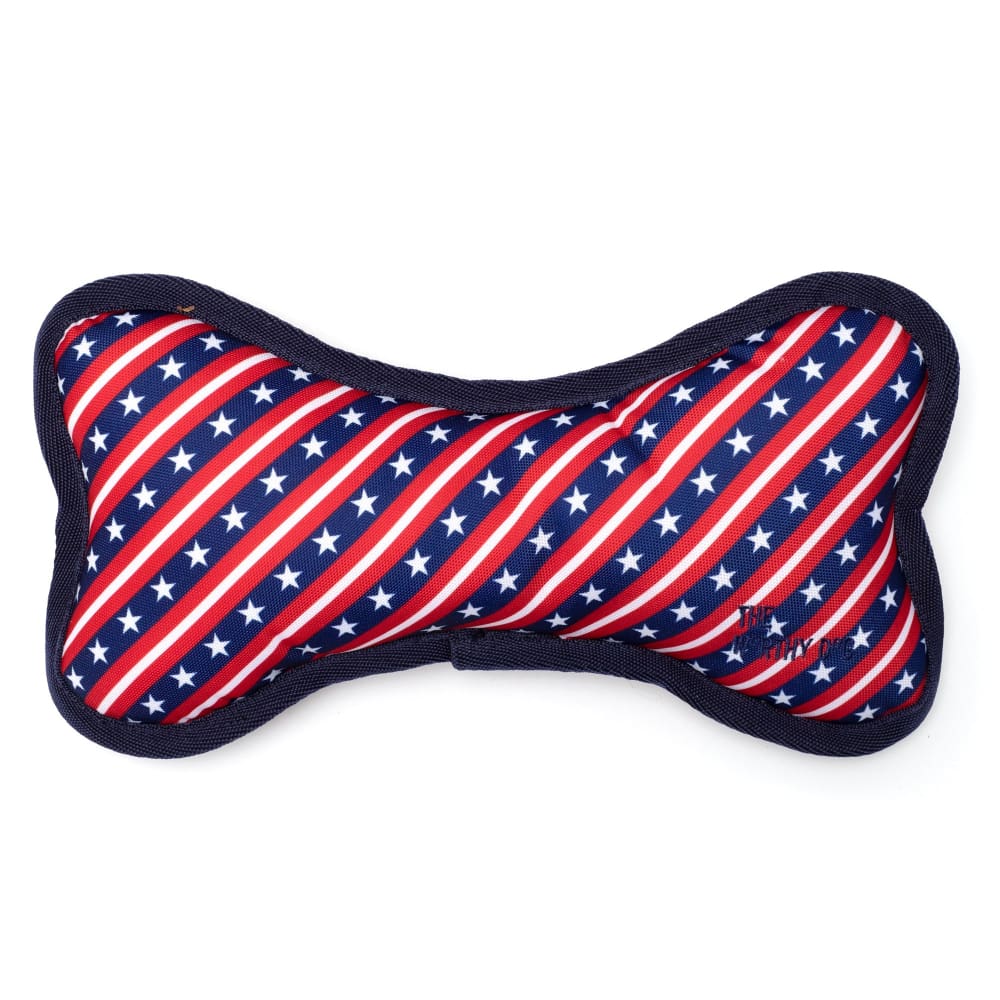 The Worthy Dog Bone Star Stripe Large - Pet Supplies - The Company Of animals