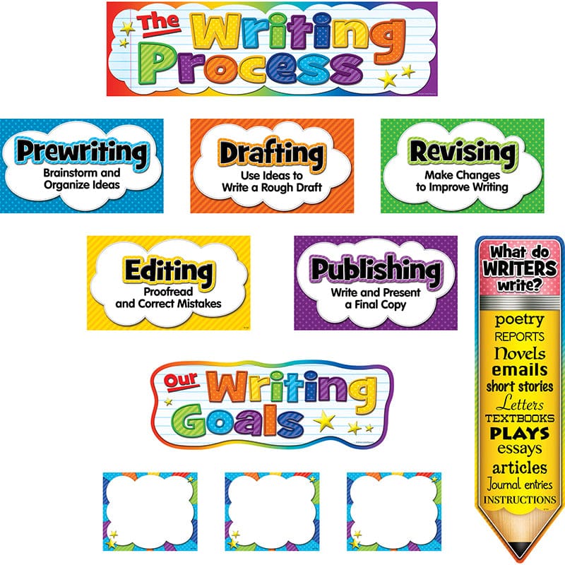 The Writing Process Mini Bb St (Pack of 6) - Language Arts - Teacher Created Resources