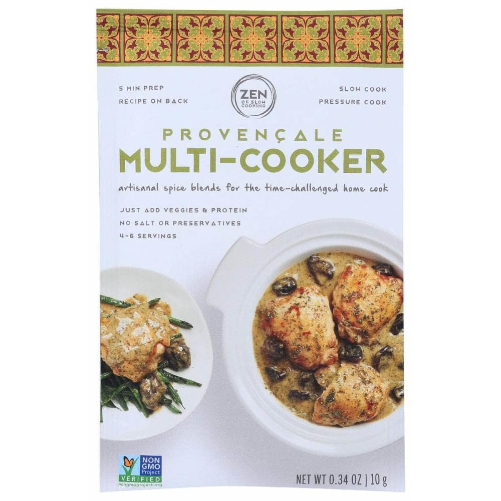 THE ZEN OF SLOW COOKING Grocery > Pantry > Food THE ZEN OF SLOW COOKING: Provencale Multi Cooker Spice Blends, 0.34 oz