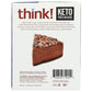 THINK Grocery > Nutritional Bars THINK: Chocolate Mousse Pie Keto Protein Bar 5 Pieces, 6 oz