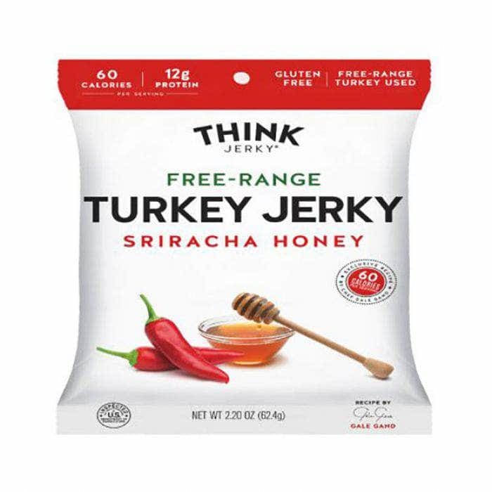 THINK JERKY THINK JERKY Free Range Sriracha Honey Turkey Jerky, 2.2 oz