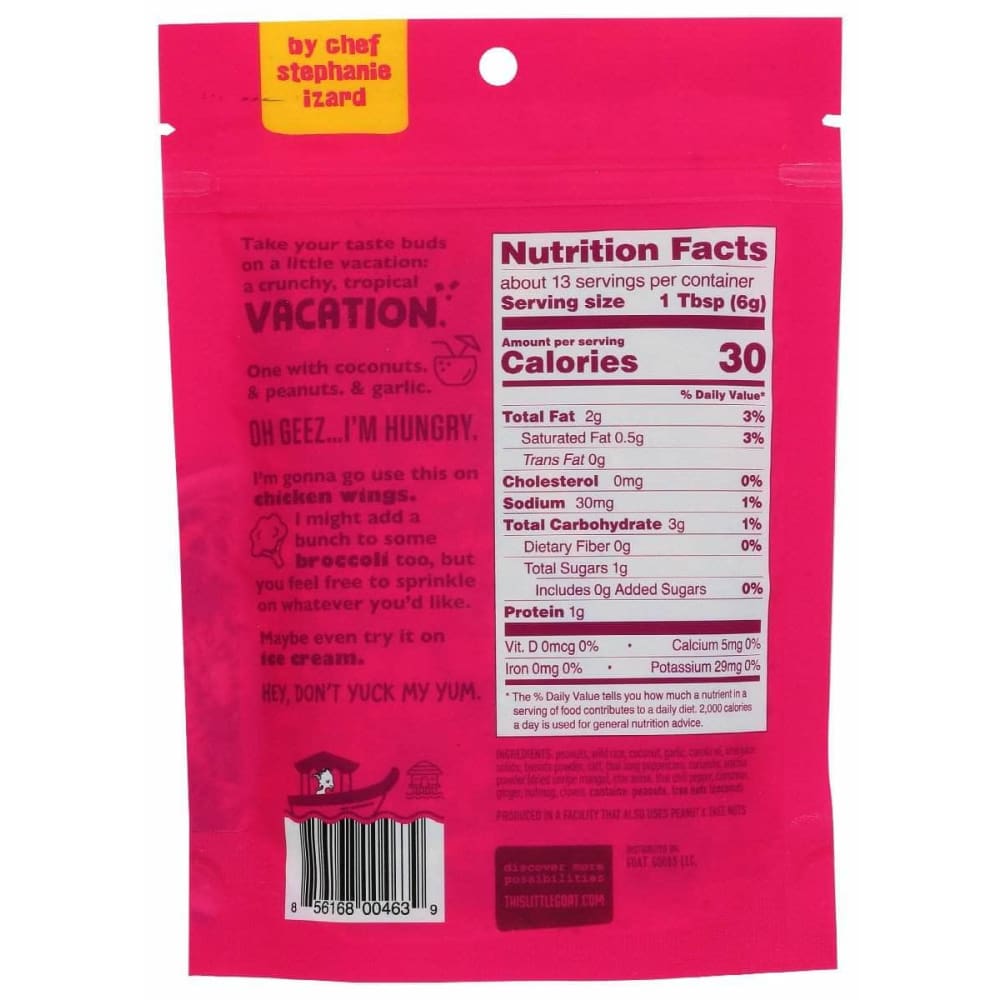 THIS LITTLE GOAT This Little Goat Topping Thailand Crunch, 2.87 Oz