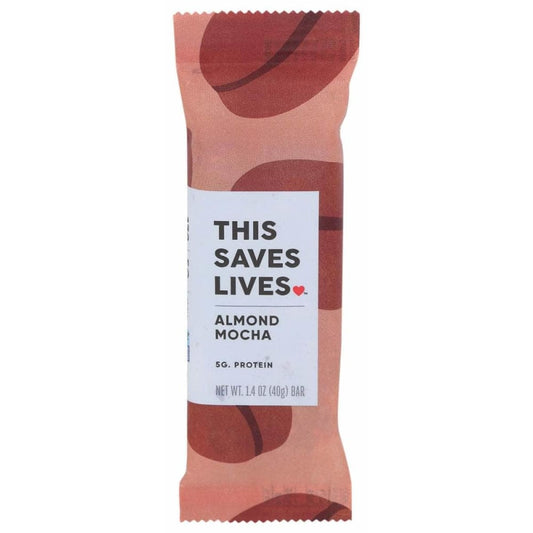 THIS SAVES LIVES THIS SAVES LIVES Almond Mocha Granola Bar, 1.4 oz