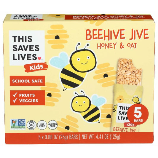 THIS SAVES LIVES This Saves Lives Beehive Jive Honey Oat Bar, 4.41 Oz