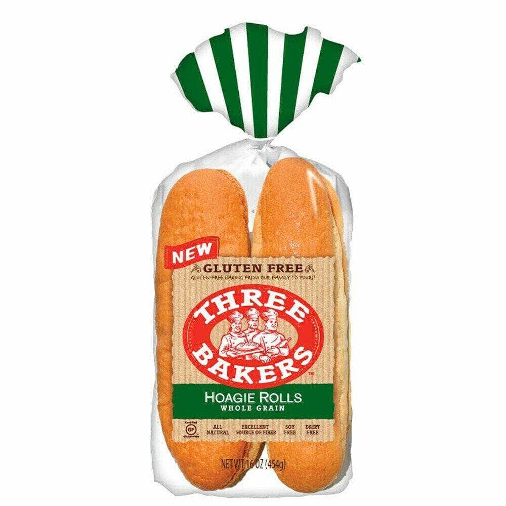 Three Bakers Three Bakers Whole Grain Hoagie Rolls, 16 oz