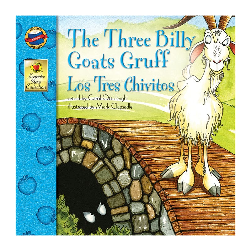 Three Billy Goats Gruff Eng & Spa (Pack of 12) - Books - Carson Dellosa Education