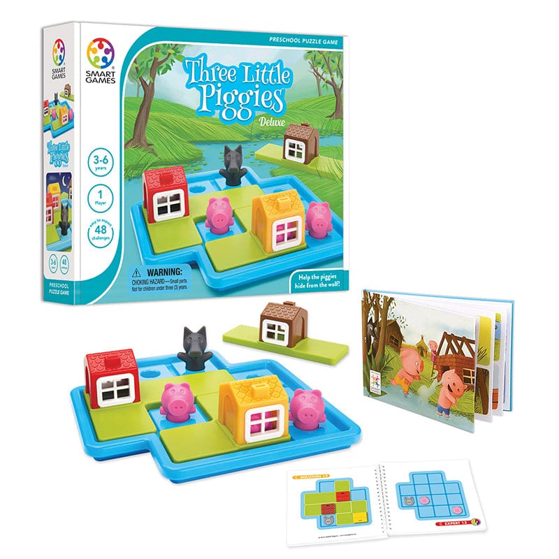 Three Little Piggies Deluxe - Games & Activities - Smart Toys And Games Inc
