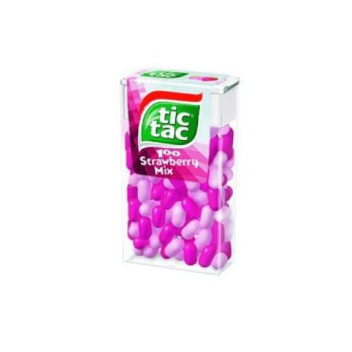 Tic Tac Strawberry Mix 1.72 oz (49 g) - Tic Tac