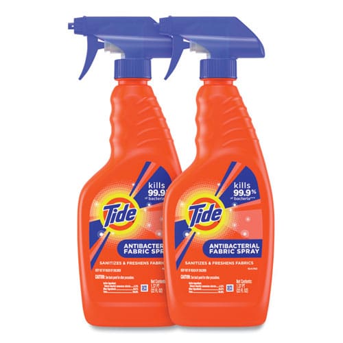 Tide Antibacterial Fabric Spray Original Scent 22 Oz Spray Bottle 2/carton - School Supplies - Tide®