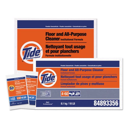Tide Professional Floor And All-purpose Cleaner 18 Lb Box - Janitorial & Sanitation - Tide® Professional™