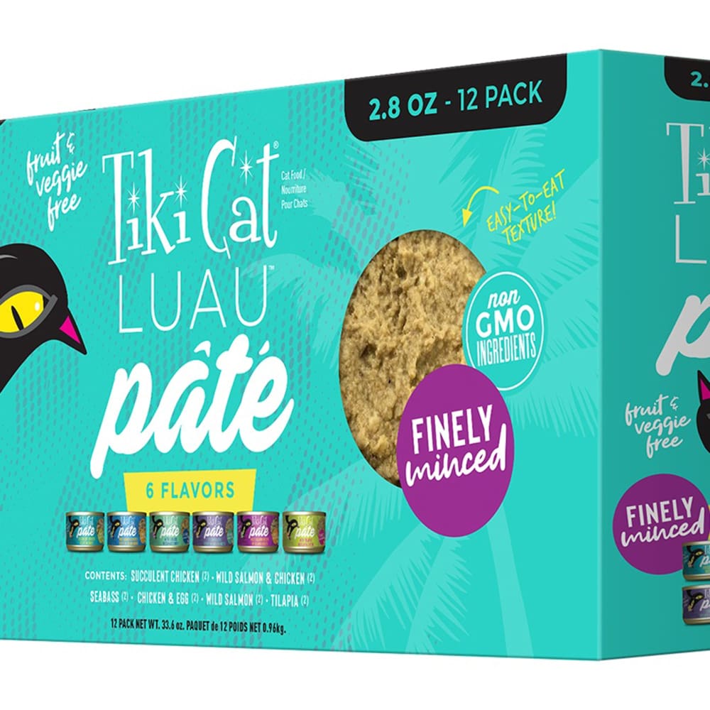 Tiki Pet Cat Luau Pate 2.8Oz Vty Pk Tiki Pets 12Pk - 12 Pak (12 case) - Pet Supplies - TIKI Pets