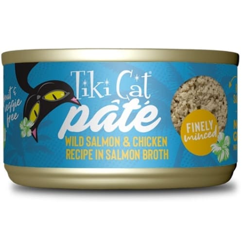 Tiki Pet Cat Luau Pate Smn Ckn 5.5Oz Tiki Pets 12Pk - 8 Pak (8 case) - Pet Supplies - TIKI Pets